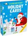 Обложка книги «Holiday Cards (25 новогодних открыток-раскрасок)», ISBN 9781948418287
