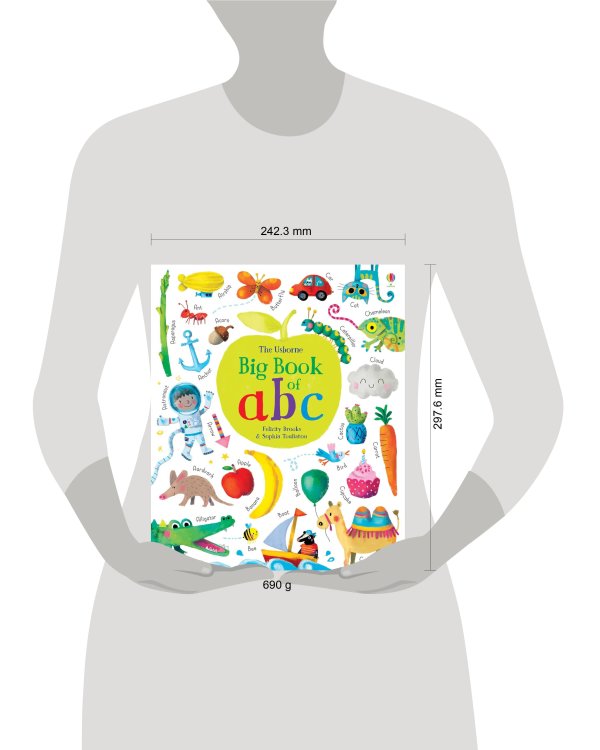 Дополнительное изображение книги «Big Book of ABC Большая книга алфавита /Книги на английском языке»