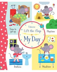Lift-the-Flap My Day книга с окошками Мой день /Книги на английском языке