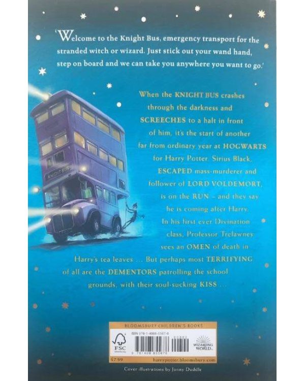 Harry Potter and the Prisoner of Azkaban J.K. Rowling Гарри Поттер и узник Азкабана Д.К. Роулинг / Книги на английском языке