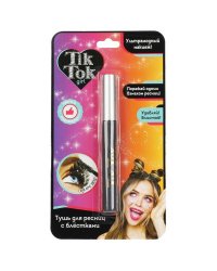 Тушь для ресниц с блестками, цвет серебристый TIK TOK GIRL в кор.48*12шт