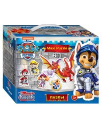 Мозаика "puzzle" 6в1 "Щенячий патруль" (Никелодеон)