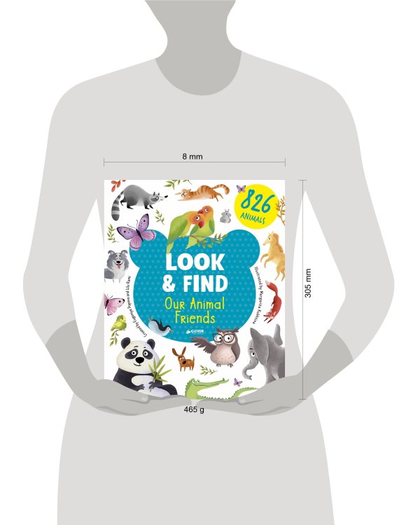 Дополнительное изображение книги «Our Animal Friends (Животные. Найди и покажи)»