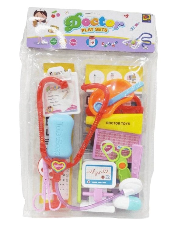 Игровой набор "Доктор"(16 дет.,цвет микс, в пакете) ( Арт. Y19700006)