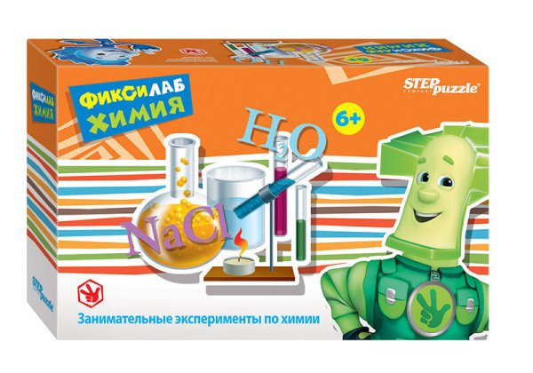 Настольная игра (STEPpazzle) Развивающая игра "Фиксилаб . Химия"