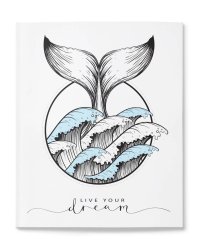 Блокнот позитивного настроения. WHALE JOURNAL