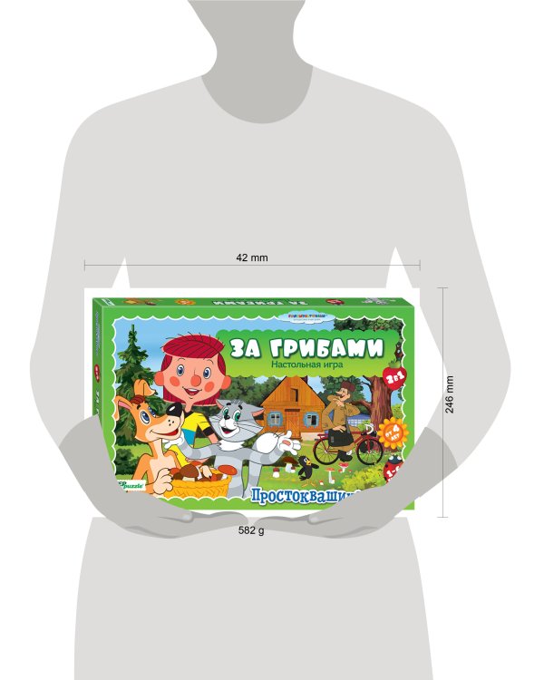 Настольная игра "За грибами"