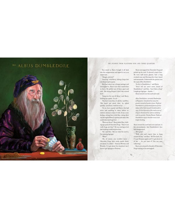 Harry Potter and the Philosopher's Stone Illustrated Edition J.K. Rowling Гарри Поттер и философский камень Д.К. Роулинг / Книги на английском языке