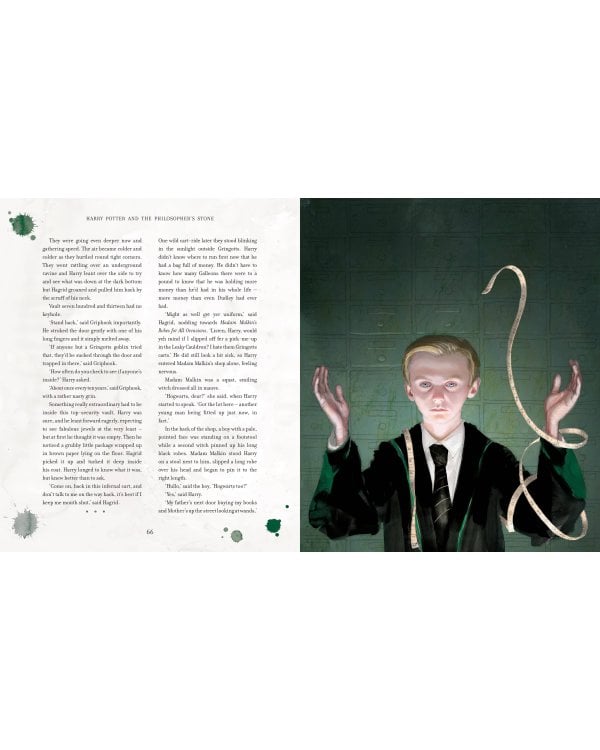 Harry Potter and the Philosopher's Stone Illustrated Edition J.K. Rowling Гарри Поттер и философский камень Д.К. Роулинг / Книги на английском языке