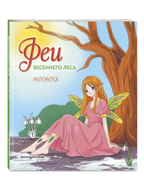Феи весеннего леса. Раскраска