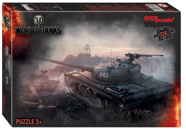 120 (STEPpazzle) Мозаика "puzzle" 120 "World of Tanks" (Wargaming)