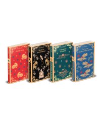 Набор "Все рассказы о необычайном" (комплект из 4-х книг: "Лисьи чары", "Монахи-волшебники", "Странные истории", "Рассказы о людях необычайных")