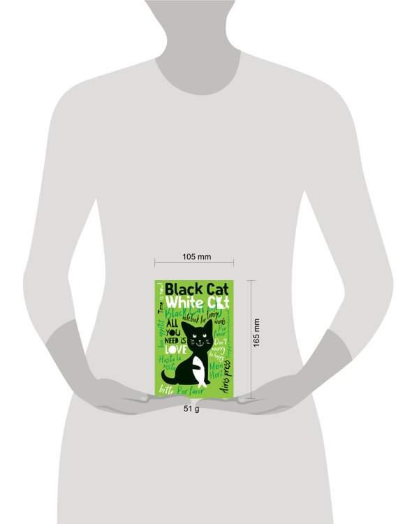 Тетрадь для записи иностранных слов с клапанами. (Кошки-рыбки)