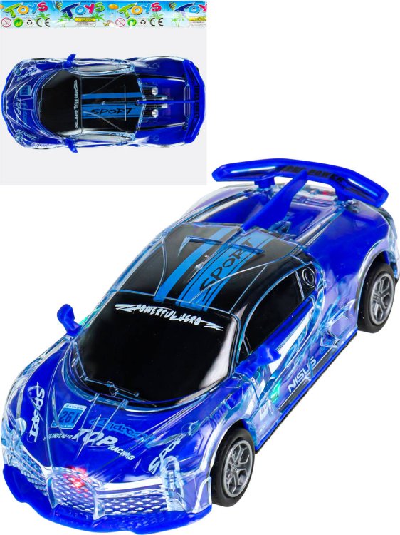 Машинка инерционная(15,3см)"Спорткар"(в пакете) ( Арт. 2060407)