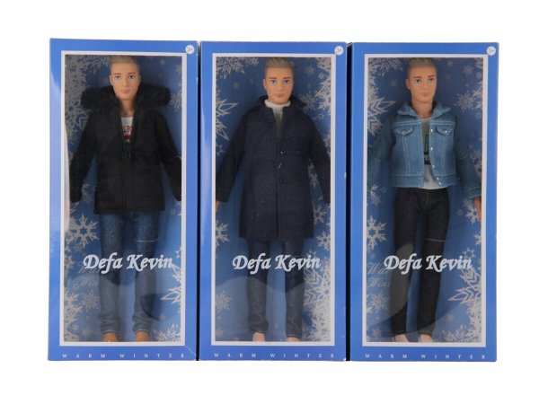 Кукла (30,5 см) "Джек в пуховике" (микс: 3 вида) (в коробке) ( Арт. 8427d)