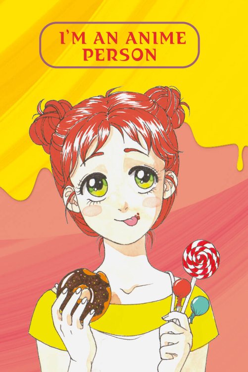 Обложка для паспорта. I'm an anime person