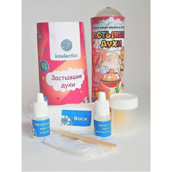 Игровой набор опыты в пробирках "Застывшие духи", арт. 807