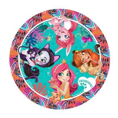 Enchantimals. Набор бумажных тарелок, 6 шт d=180 мм