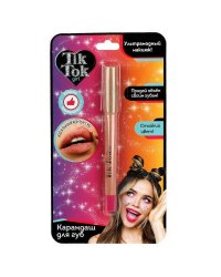Карандаш для губ розовый TIK TOK GIRL в кор.24*12шт