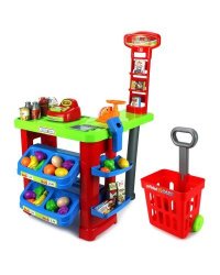 Набор Магазин, XXL, ND, Girl, Boy, Prof, Большой магазин с Тележкой для покупок