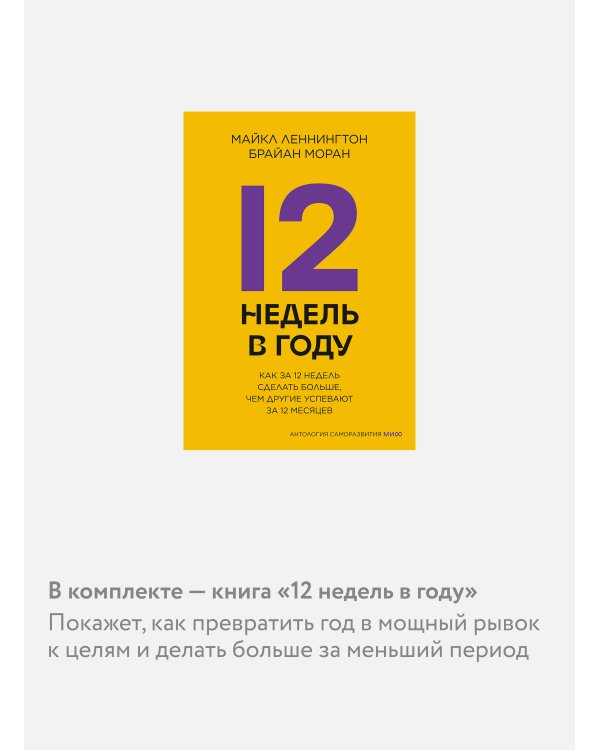 Комплект "Антология саморазвития МИФ" (4 книги в обечайке)
