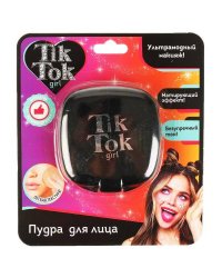 Пудра компактная, цвет бежевый, тон 02 TIK TOK GIRL в кор.18*12шт