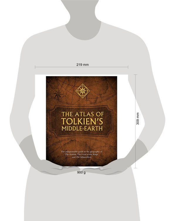 Дополнительное изображение книги «Atlas of Tolkien`s Middle-earth (Tolkien J.R.R.) Атлас Средиземья (Дж.Р.Р Толкин) /Книги на английском языке»