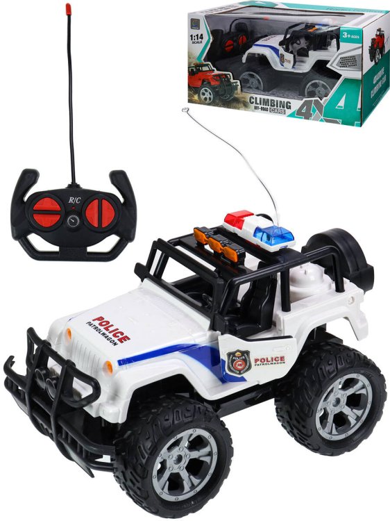 Машинка р/у "Мега внедорожник"(свет,пульт,акк. 3.7V ,в кор.)(28x17,5x17,5см) ( Арт. 2130531)