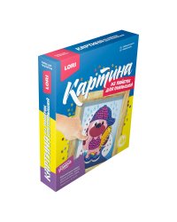 Картина из пайеток "Забавный щенок"