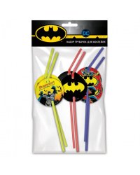 Batman. Набор трубочек для коктейля, 6 шт
