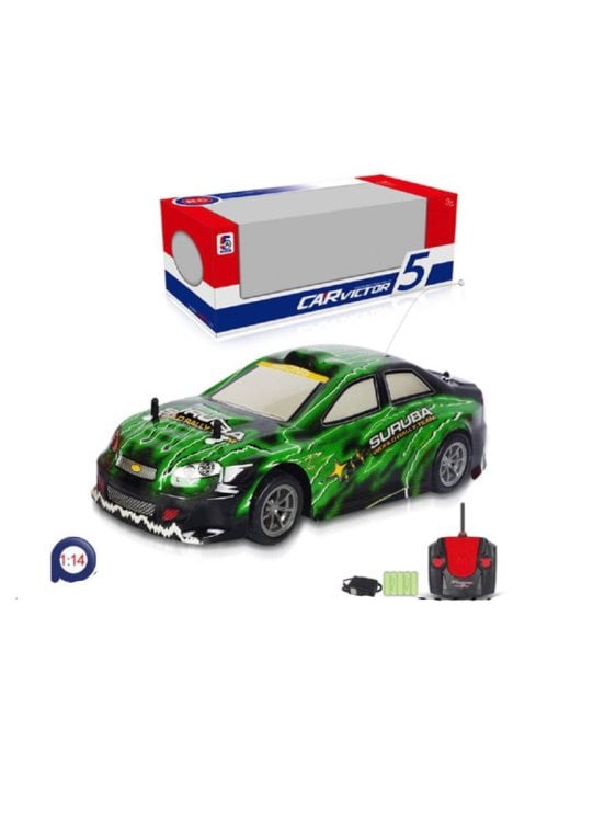 Машинка на р/у "Гонка" (33х13х9 см)(аккум. 6V в компл,2*АА не в компл.,в кор.) (Арт. 2079678)