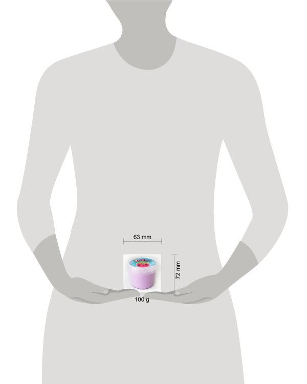 Слайм "Стекло", серия Butter, фиолетовый цвет