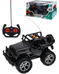 Машинка р/у чёрный "Внедорожник"(свет,пульт,акк. 3.7V ,в кор.)(28x17,5x16,5см) ( Арт. 2130534)