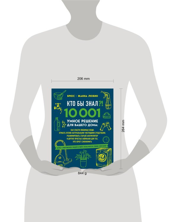 КТО БЫ ЗНАЛ?! 10 001 умное решение для вашего дома: как спасти любимые вещи, отмыть кухню натуральными чистящими средствами, реанимировать старый аккумулятор и другие простые лайфхаки для тех, кто хочет сэкономить