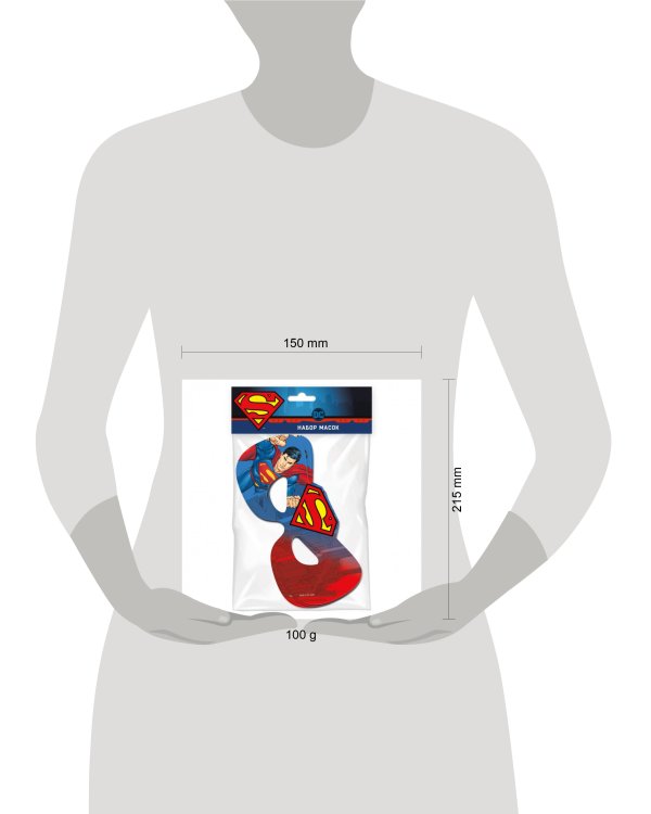 Superman. Набор масок-2, 6 шт