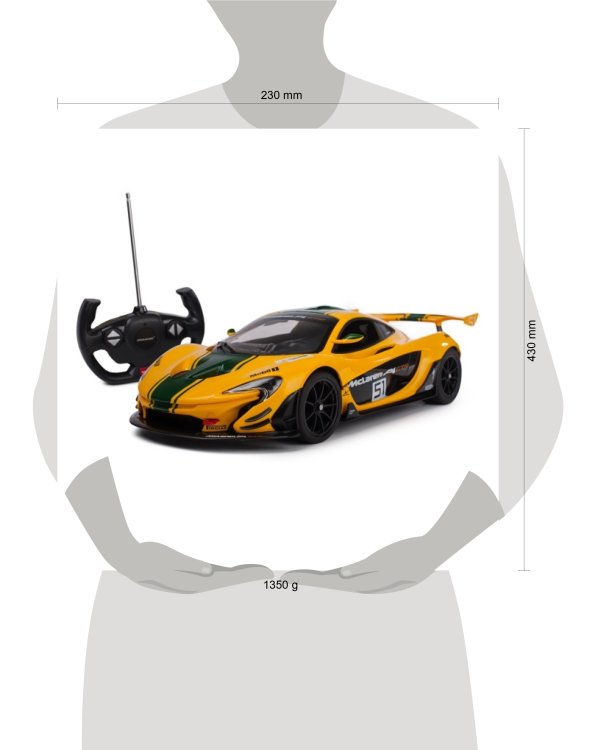 Машина р/у mclaren p1 gtr 1:14 Rastar в кор.6шт