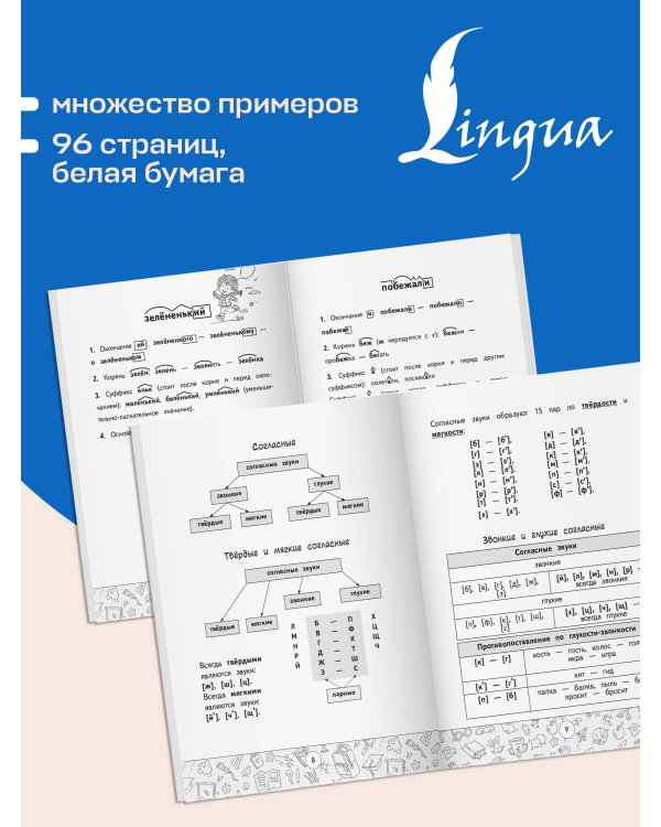 Дополнительное изображение книги «Схемы по русскому языку. Все виды разбора. 1-4 классы»