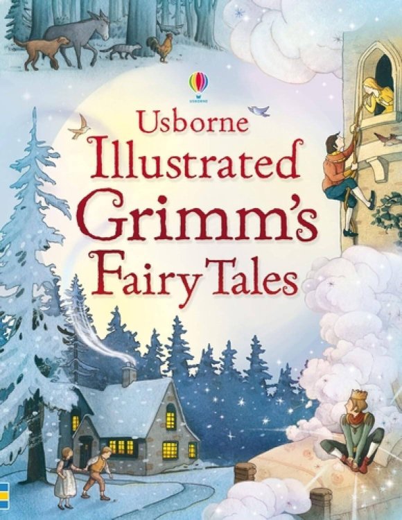 Обложка книги «Illustrated Grimm's Fairy Tales Иллюстрированные сказки братьев Гримм /Книги на английском языке», ISBN 9780746098547