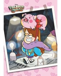 Гравити Фолз. Творческий блокнот. Мэйбл и Пухля