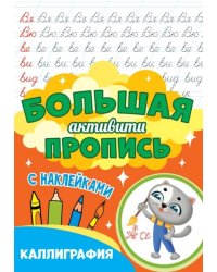 Большая активити пропись. Каллиграфия