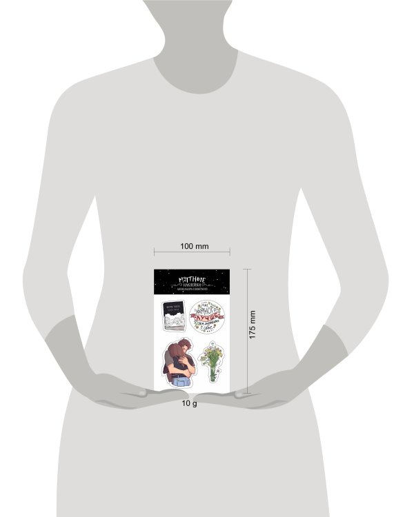 Мятные наклейки