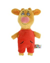 Игрушка мягкая Оранжевая корова теленок Бо, 19 см, без чипа, в пак. МУЛЬТИ-ПУЛЬТИ в кор.24шт