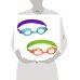 09. Аксессуары для плавания (Рыжий Кот) Очки Sparkle `N Shine Goggles Bestway, от 3 лет (Арт. 21110)