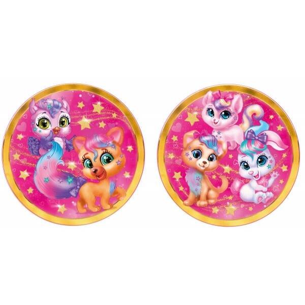 МЯЧИ (Умка) Мяч пвх звездные питомцы, 23 см, полноцвет, в сетке ИГРАЕМ ВМЕСТЕ в кор.144шт