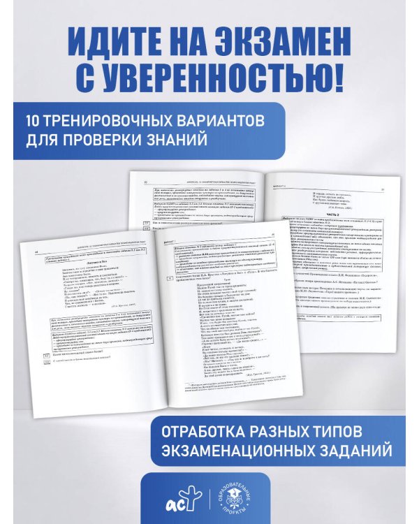 ОГЭ-2027. Литература.10 тренировочных вариантов экзаменационных работ для подготовки к основному государственному экзамену