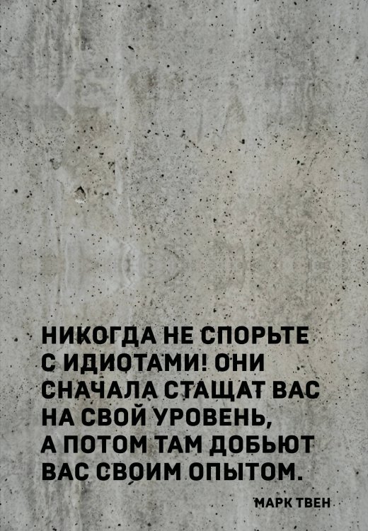Блокнот. Никогда не спорьте с идиотами! (А5, твердая обложка, 64 л.)