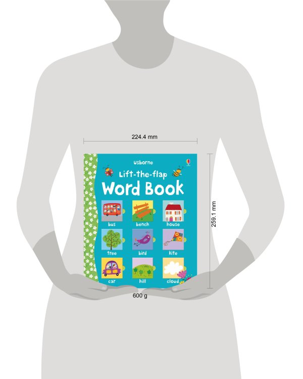 Дополнительное изображение книги «Lift-the-Flap Word Book Книга с окошками - Слова /Книги на английском языке»