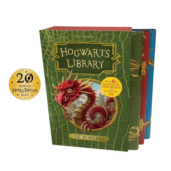 Обложка книги «The Hogwarts Library Box Set (J.K. Rowling) Библиотека Хогвартса Бокс-сет (Дж К Роулинг)/ Книги на английском языке», ISBN 9781408883112