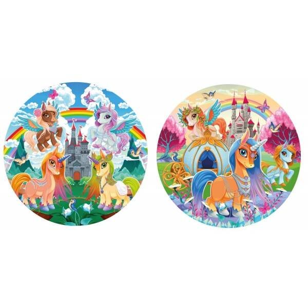 МЯЧИ (Умка) Мяч пвх единороги, 23 см, полноцвет, в сетке ИГРАЕМ ВМЕСТЕ в кор.144шт