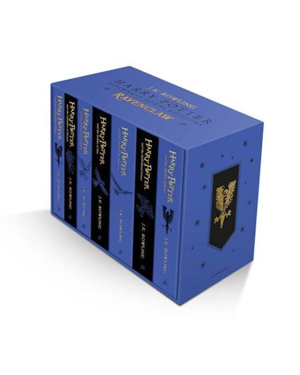 Дополнительное изображение книги «Harry Potter Ravenclaw House Editions Paperback Box Set (J.K. Rowling) Гарри Поттер издание факультета Когтевран бокс-сет/ Книги на английском языке»